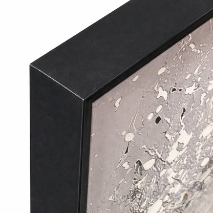 Luxury gold wall art frame corner showing clean angled finish