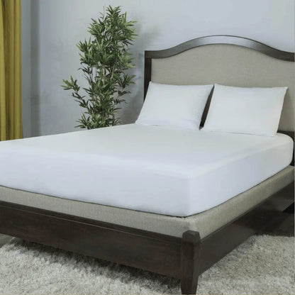 Premium Fitted Waterproof Mattress Protector / Cover - Premium Mattress Protectors from HYC Design Affordable king-size mattress protector with lightweight hypoallergenic materials and fundamental bed bug-proof protection for Airbnb stays