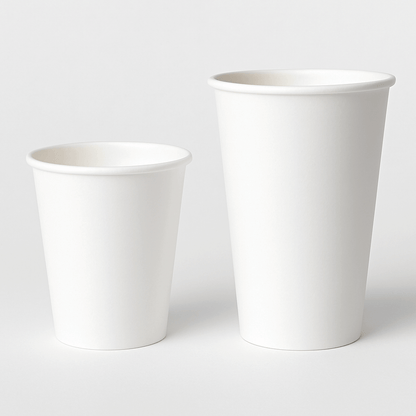 Hotel-grade paper cups individually wrapped, designed for cleanliness, convenience, and premium feel