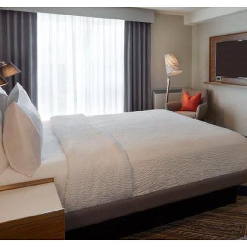 Custom Design Bed Skirts (5 Open-Pleat Design) - Premium Bedskirts from HYC Design - Just $82.99! Shop now at HYC Design & Hotel Supply