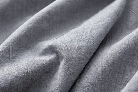 3 Pieces Set Prewashed Cotton Duvet Cover Set