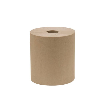 Everest Pro Kraft Paper Towel Rolls - 1 ply - 800 sheets (6 rolls/case)
