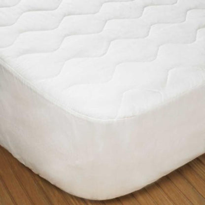 Fitted Elastic Skirt Quilted Mattress Pads - Zoom