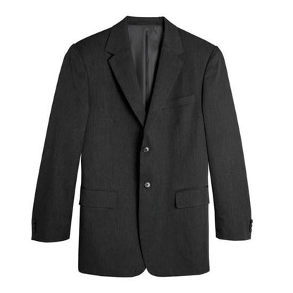 Fully Lined Charcoal Grey Blazer w/ Left Chest Pocket