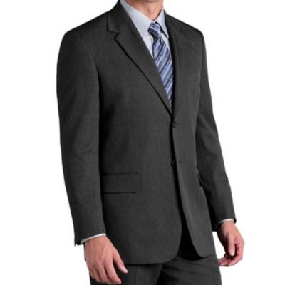 Fully Lined Charcoal Grey Blazer - Side Look