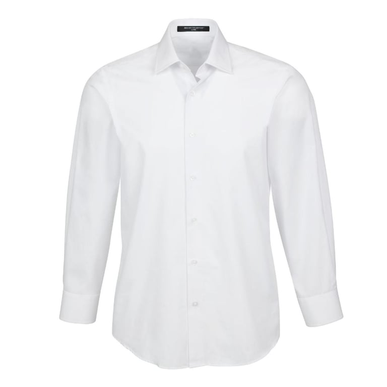 White Dress Shirt w/ Adjustable Cuffs--