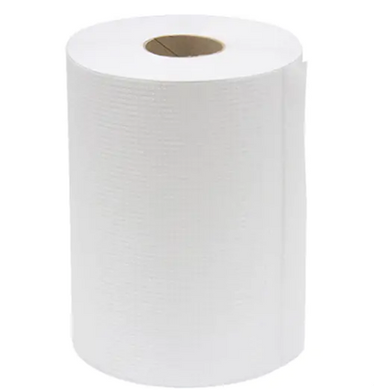 Everest Pro White Paper Towel Rolls - 1 ply - 425 sheets (12 rolls/case)