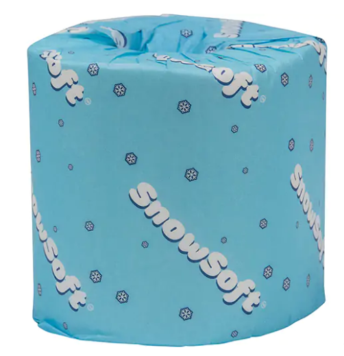 Snow Soft Bathroom Tissue 2Ply (48 rolls /case) 500 Sheets per Roll