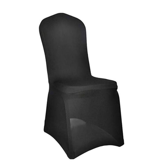 Spandex Banquet Linen Chair - Black