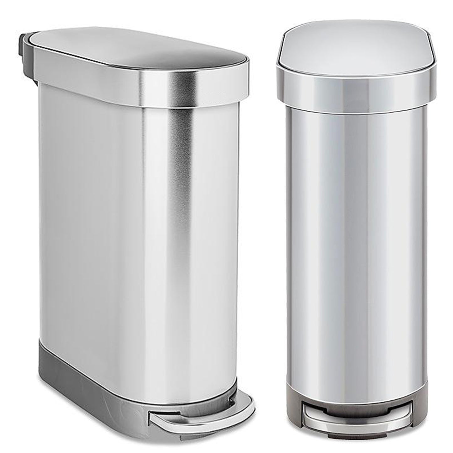 Stainless Steel Step Trash Cans