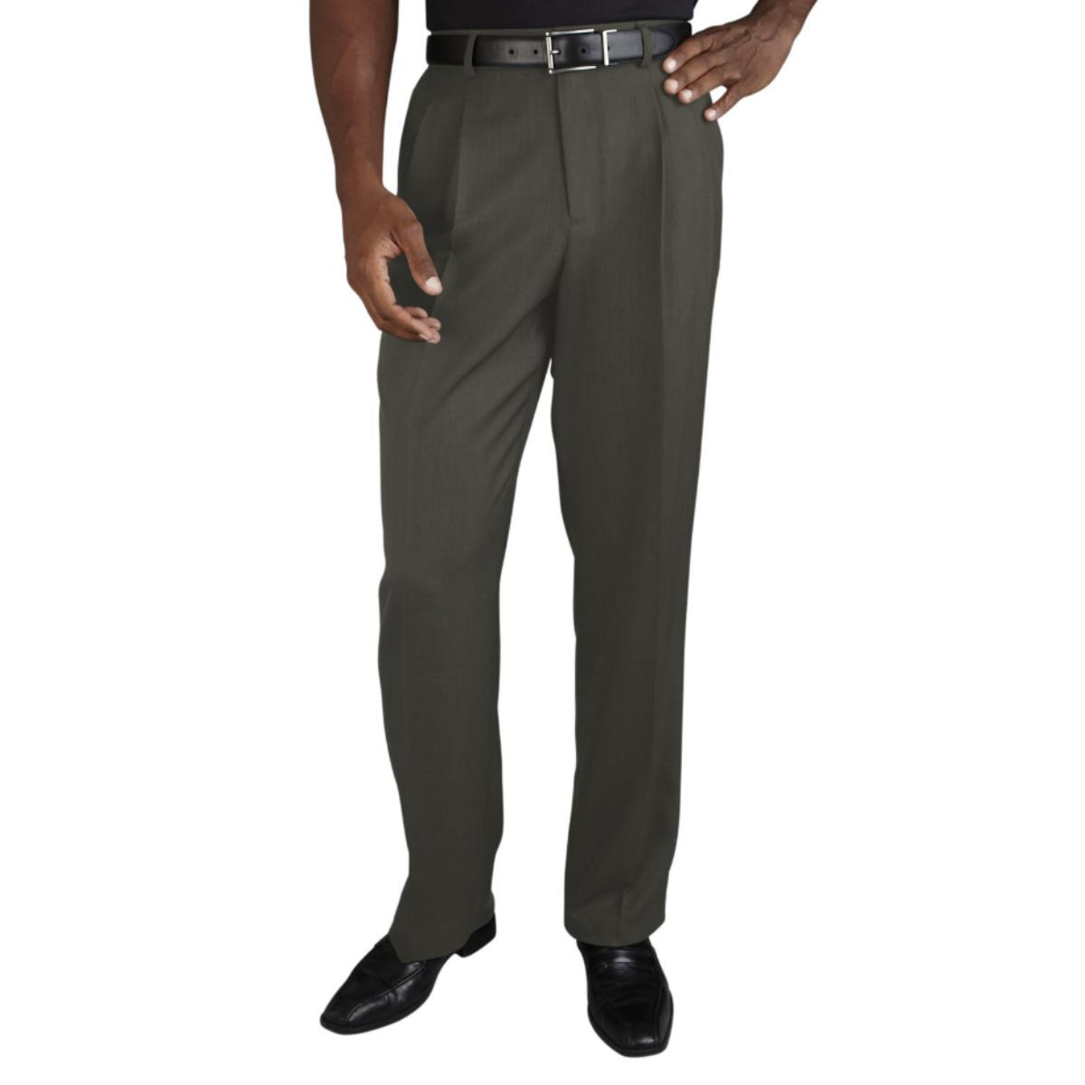 Charcoal Grey Male Housekeeping Pant - Front