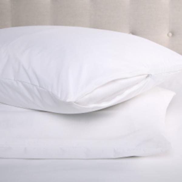 Zippered Pillow Protector-Pillow Protector-close view