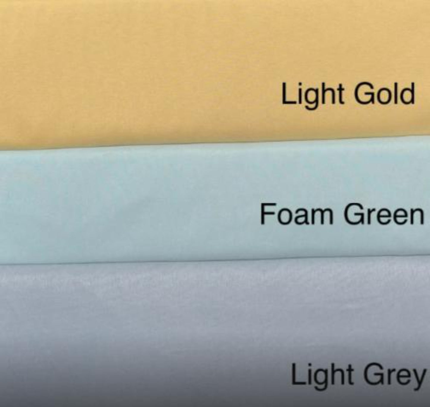 Duvet Cover Set (100% Polyester) - Light Gold, Foam Green, Light Grey