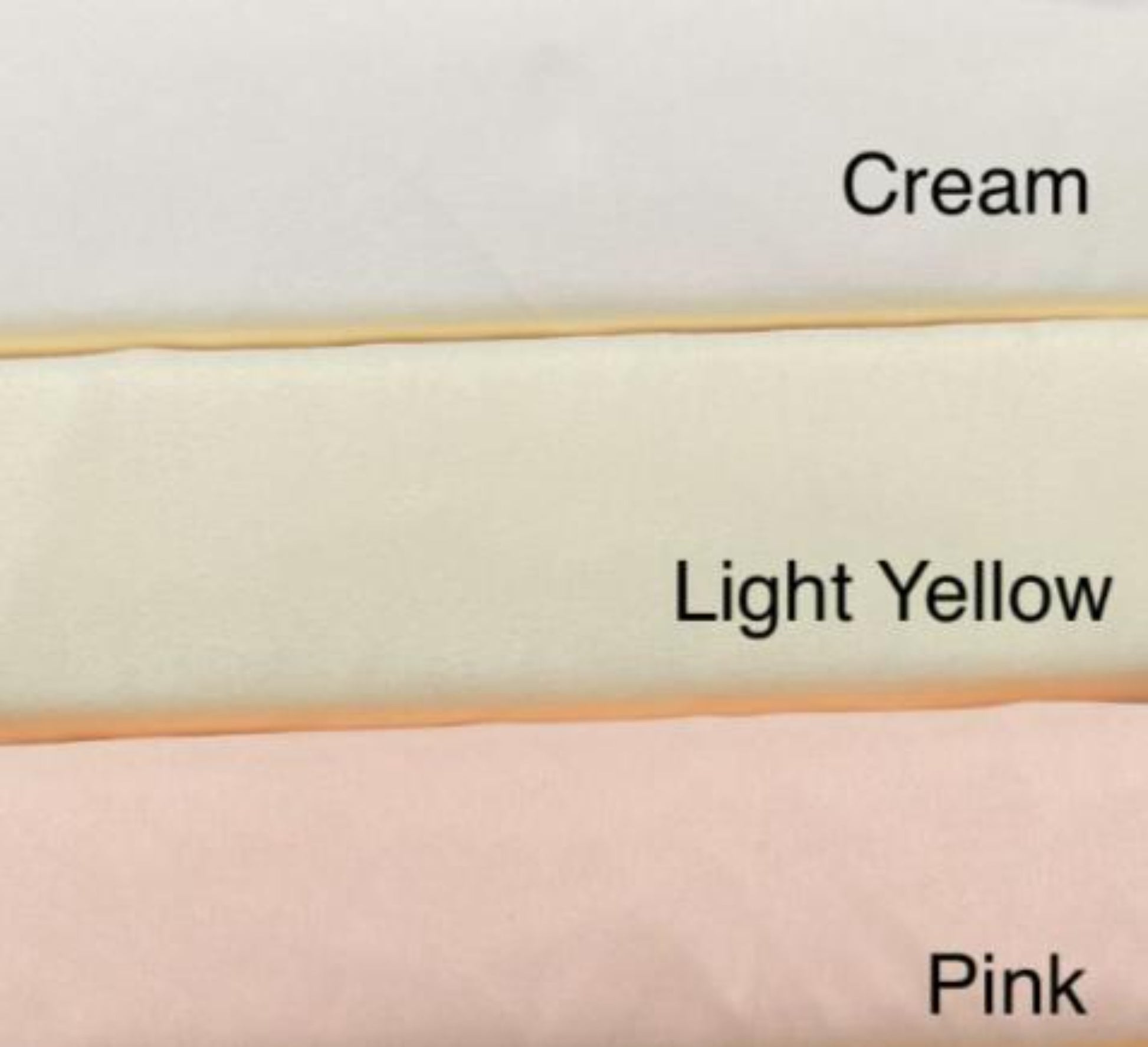 Duvet Cover Set (100% Polyester) - Cream, Light Yellow, Pink