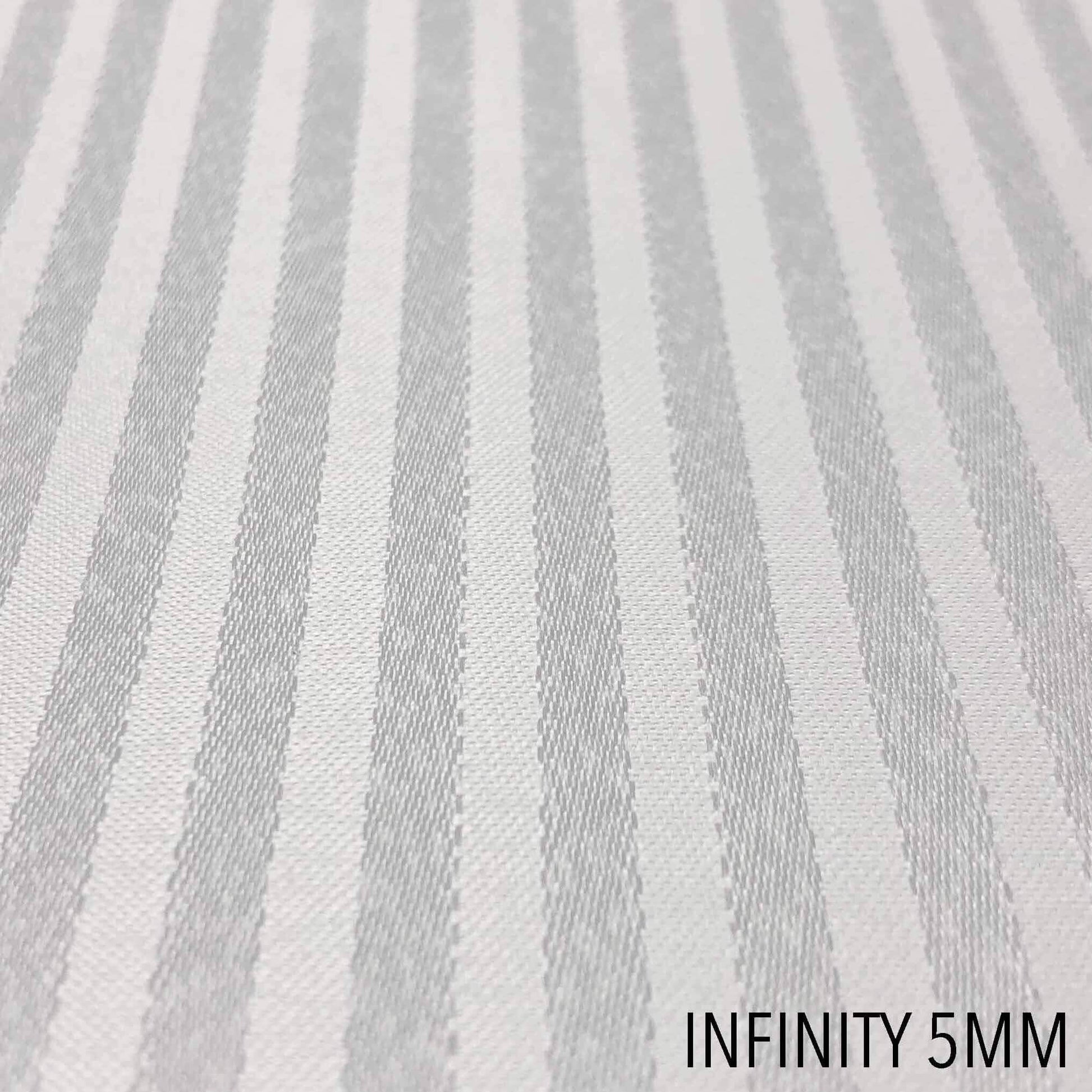 Infinity 5mm Stripes Decorative Top Sheet-Bed Sheets-